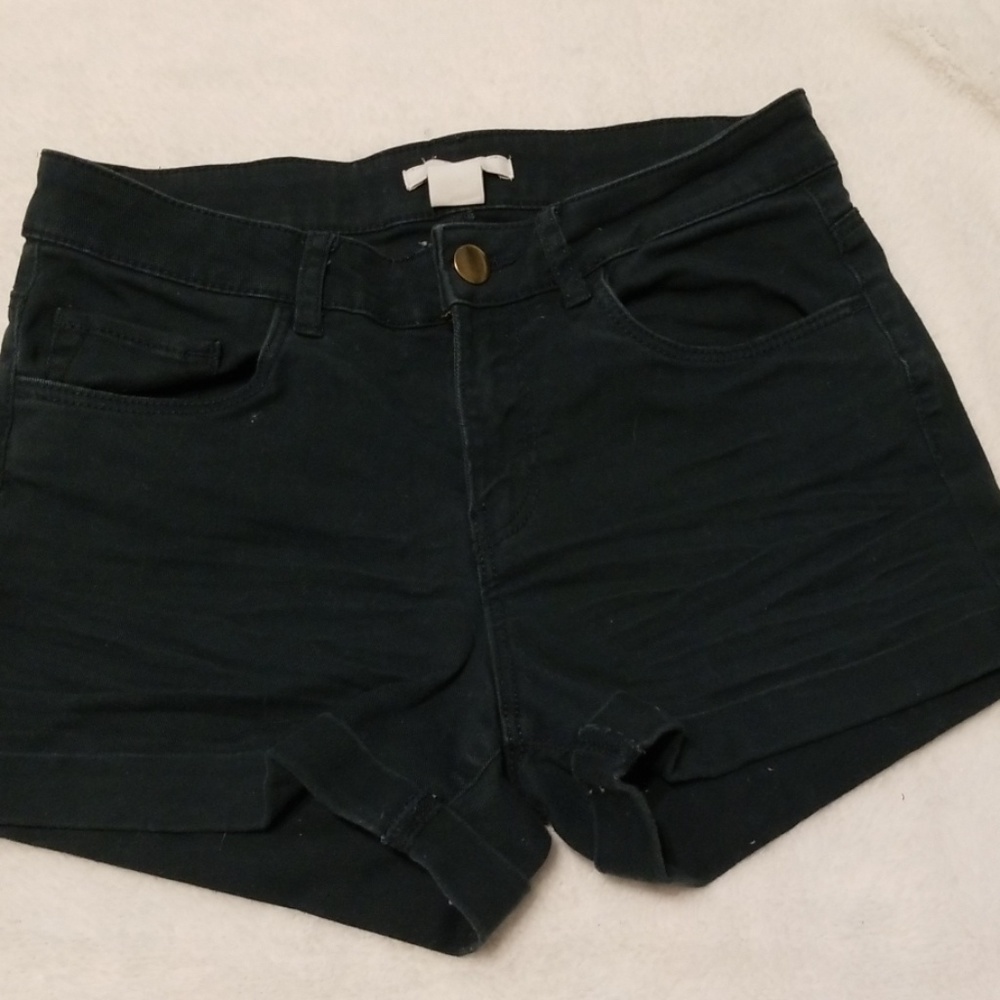 Dark Green Shorts